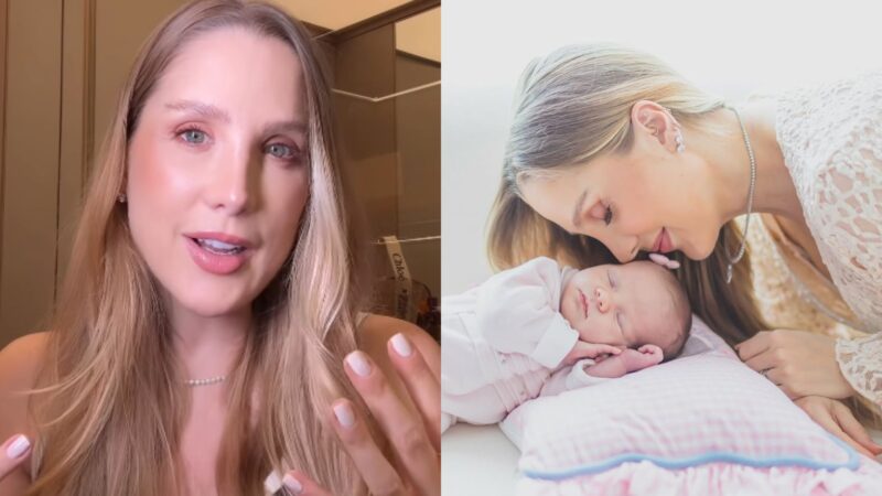 Bruna Manzon e a filha, Safira - Reprodução/Instagram @brunamanzon @hannarocha
