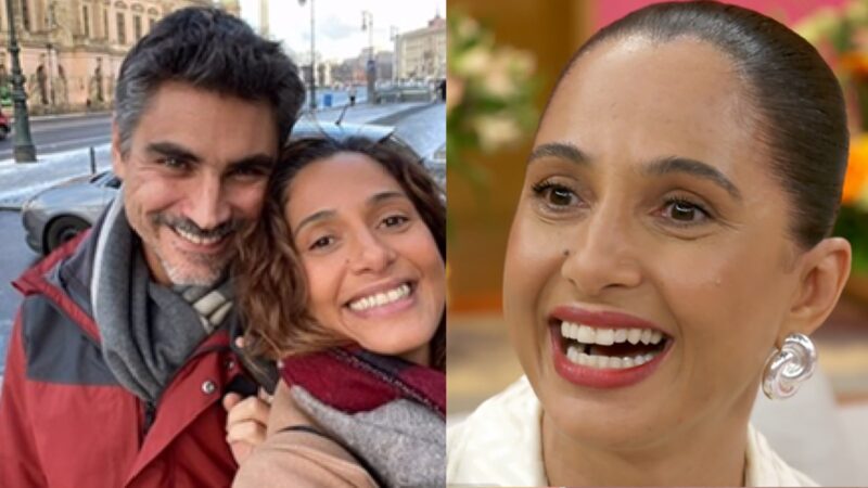 Camila Pitanga e Patrick Pessoa – Foto: Reprodução/Instagram @caiapitanga e Globo