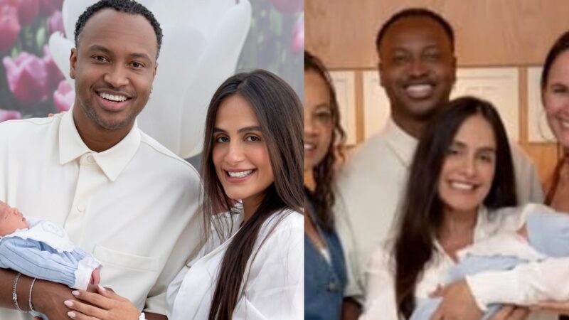 Carol Peixinho encanta ao mostrar as primeiras fotos de Bento com a família