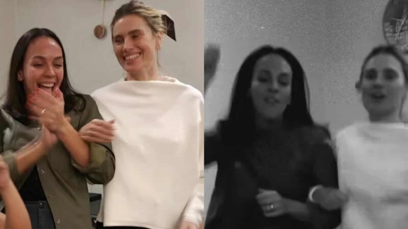 Carolina Dieckmmann tem festa simples e intimista de aniversário com a cunhada