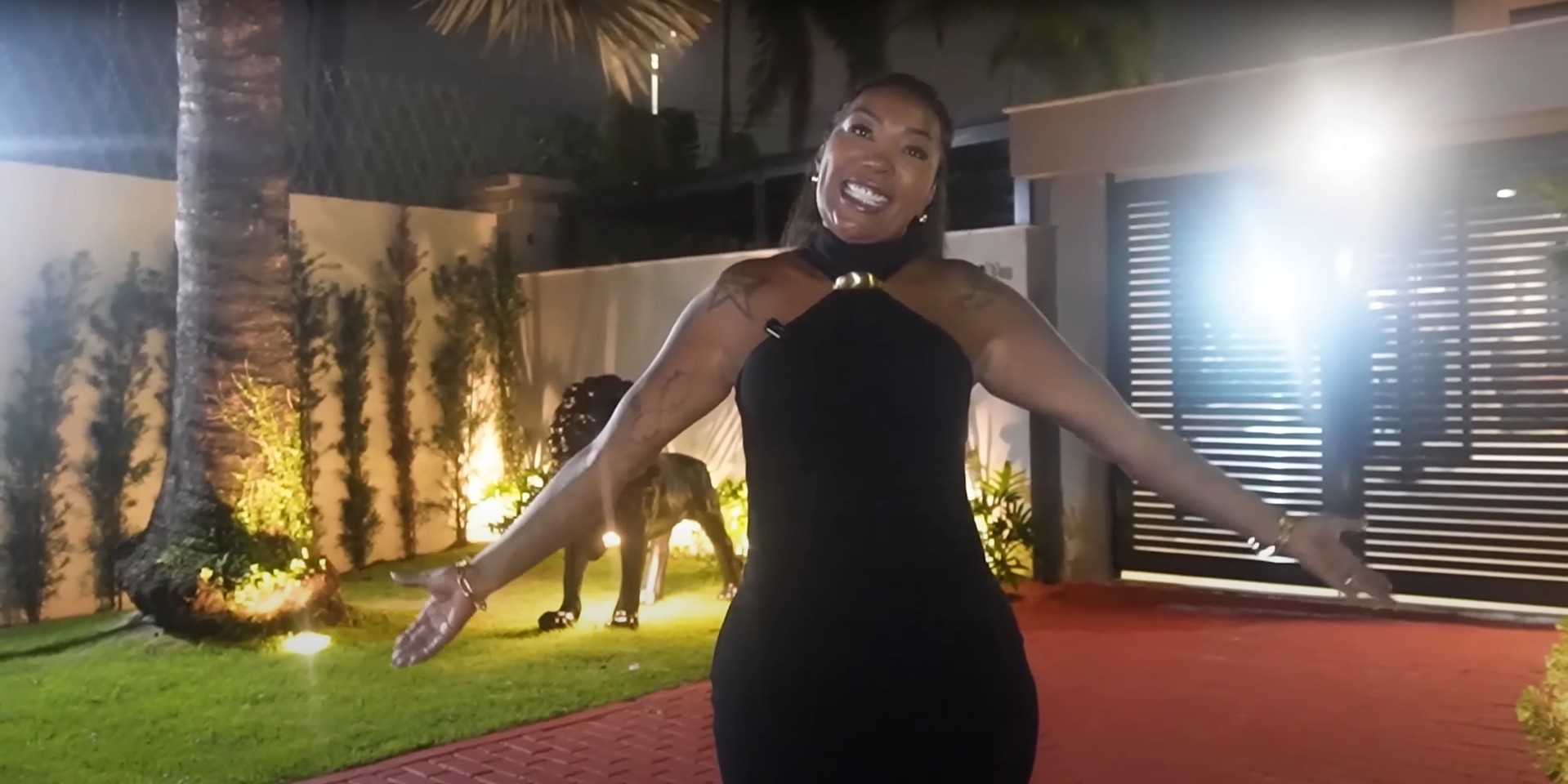 Mansão de Silvana, mãe de Ludmilla - Foto: Reprodução / YouTube