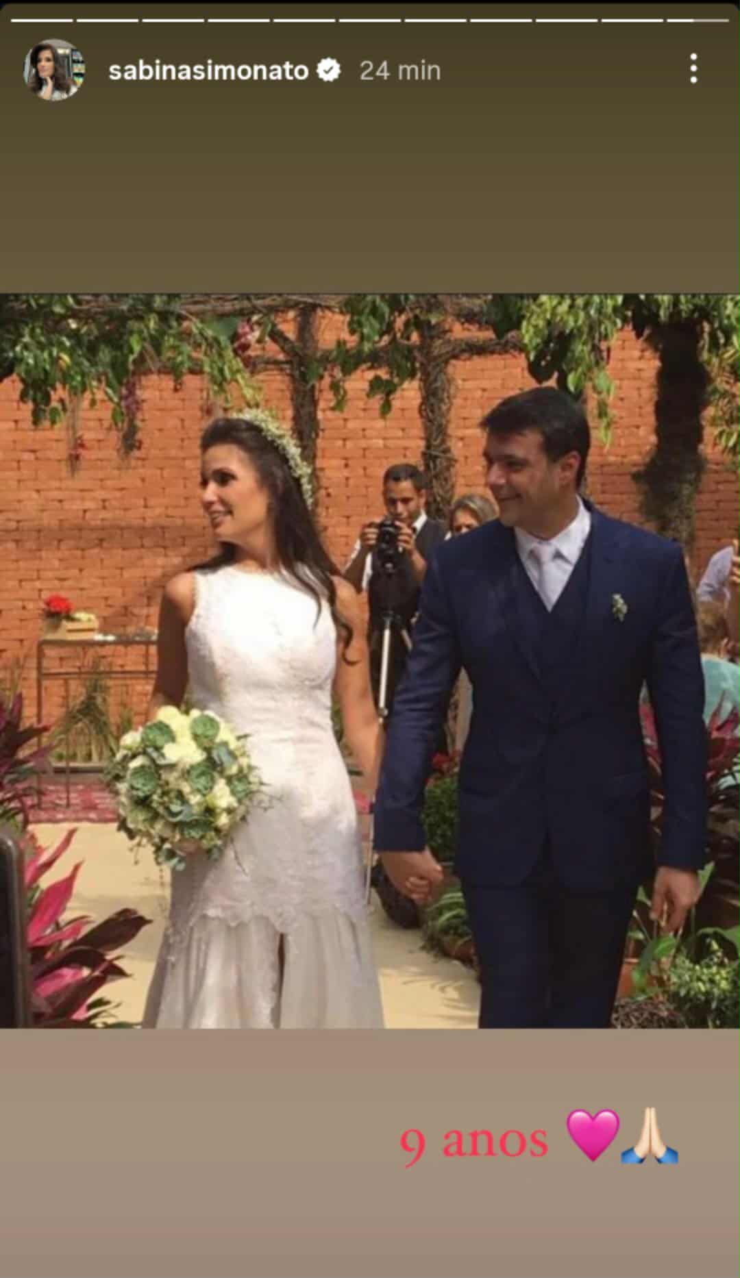 Casamento de Sabina Simonato