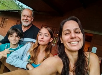 Claudia Mauro comemora aniversário de 15 anos dos filhos que tem com Paulo César Grande - Foto: Reprodução - Instagram @Claudia Mauro