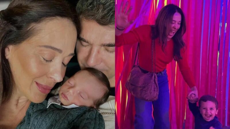 Claudia Raia encanta ao mostrar crescimento do filho