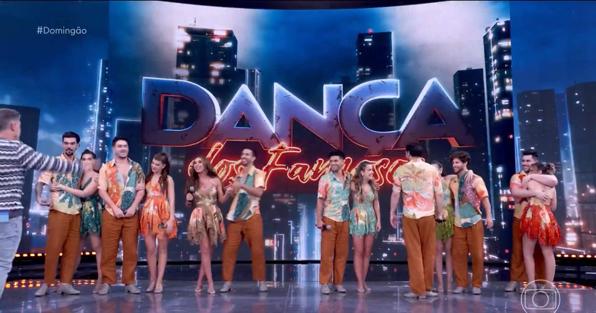 Dan&ccedil;a dos Famosos entra na fase classificat&oacute;ria - Foto: Reprodu&ccedil;&atilde;o / TV Globo