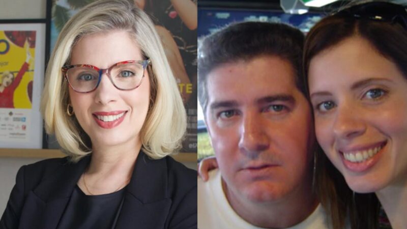 Dani Valente recorda morte do ex-marido, com quem fez as pazes dias antes