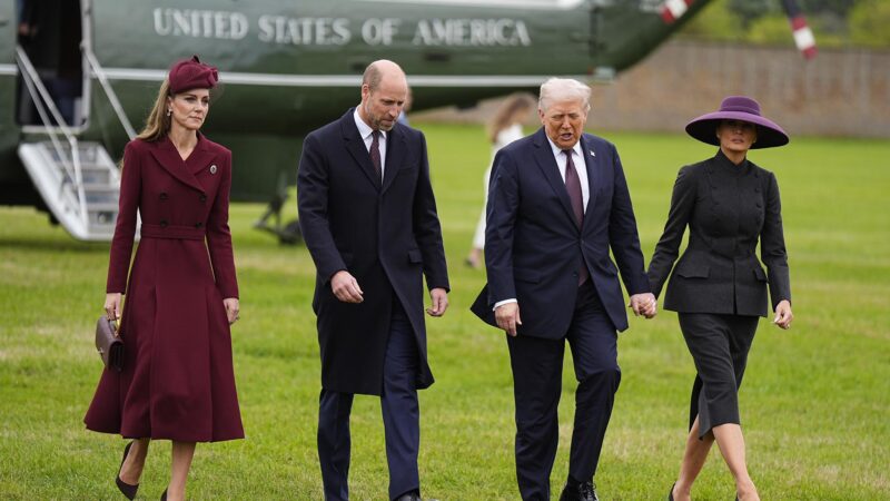 Saiba qual foi a primeira coisa que Donald Trump falou para Kate Middleton