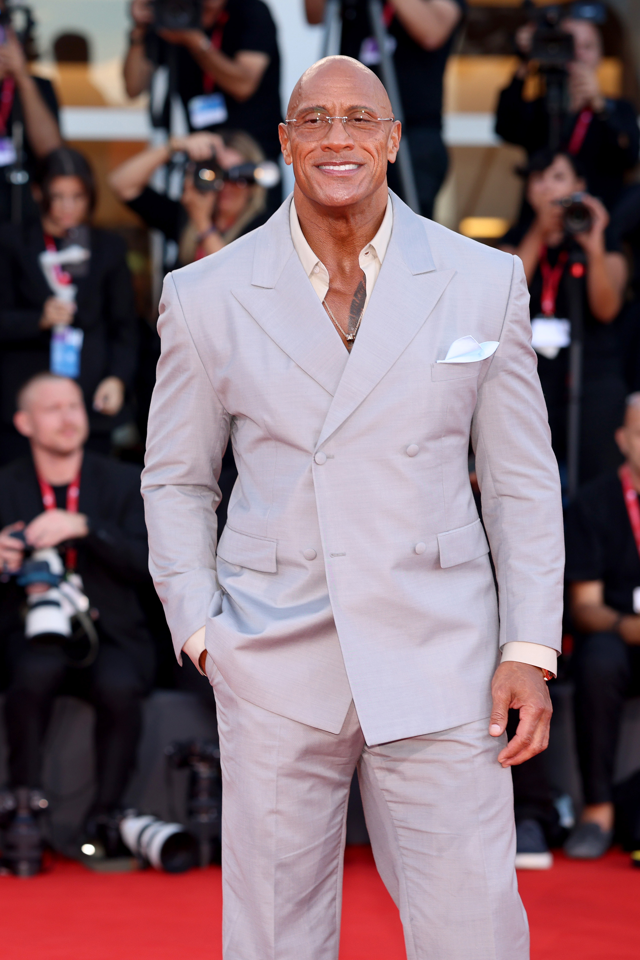 Dwayne Johnson depois de perder 30 kg - Foto: Getty Images