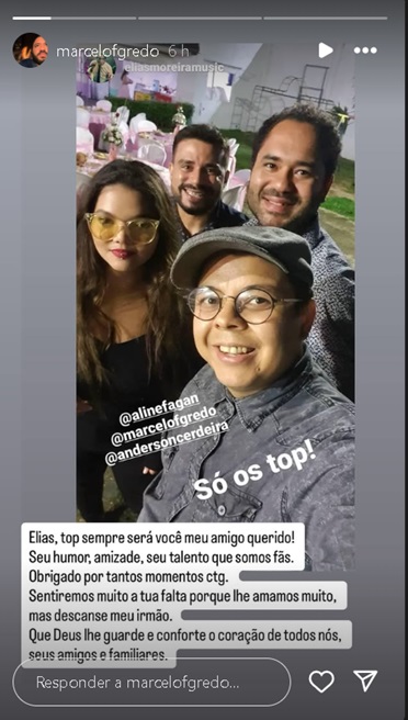 Amigo lamenta morte de ex-the voice - Foto: Reprodu&ccedil;&atilde;o/Instagram 