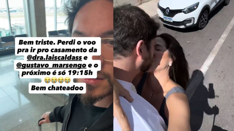 Eliezer perde voo para casamento de ex-BBBs