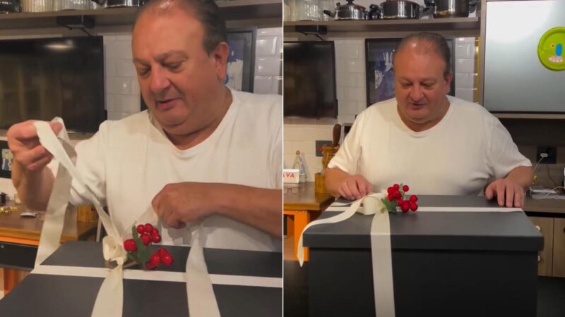 Erick Jacquin ganha presente de Gilmelândia - Foto: Divulgação