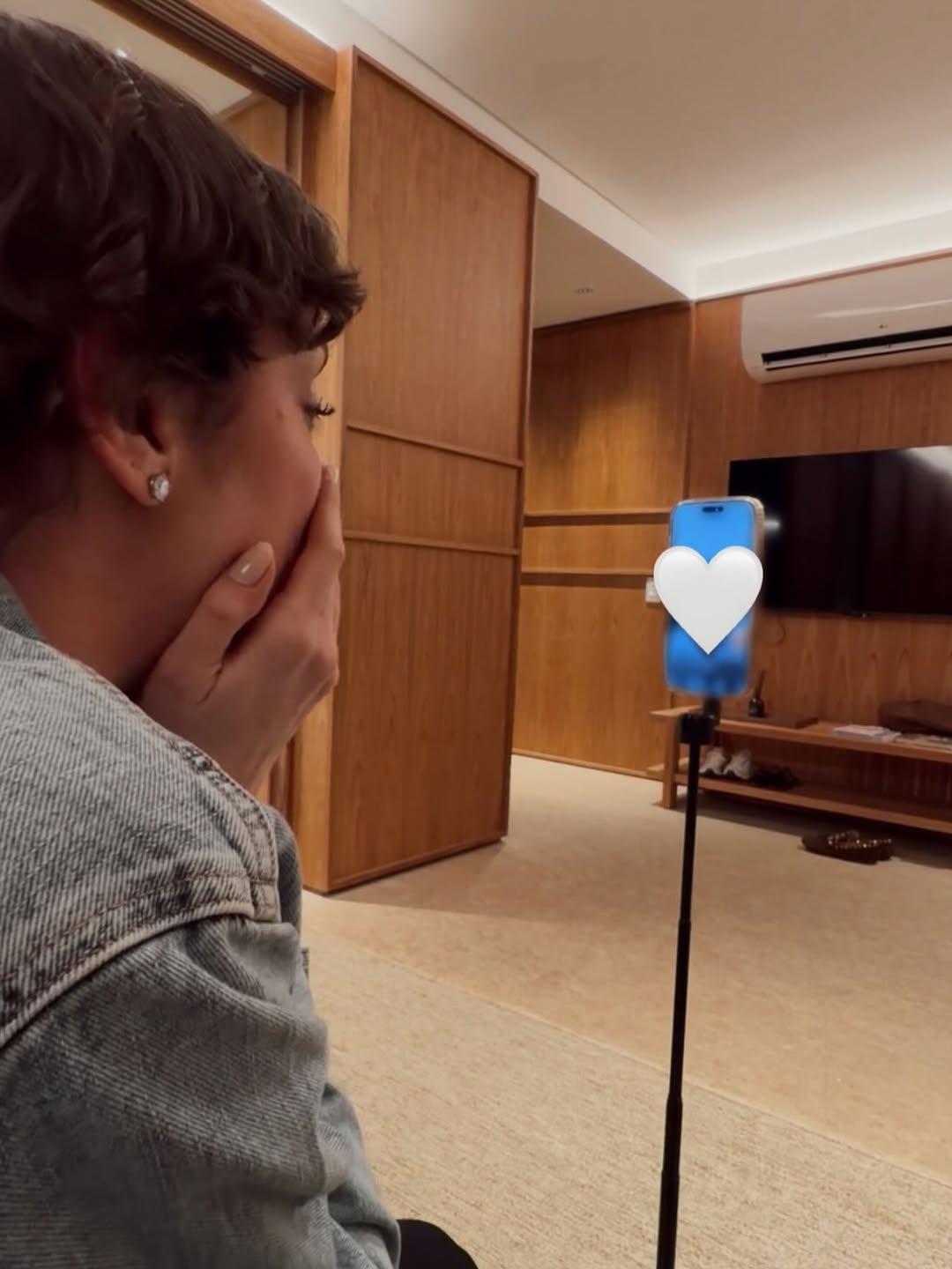 Fabiana Justus falou com doador por chamada de vídeo - Foto: Reprodução / Instagram @fabianajustus