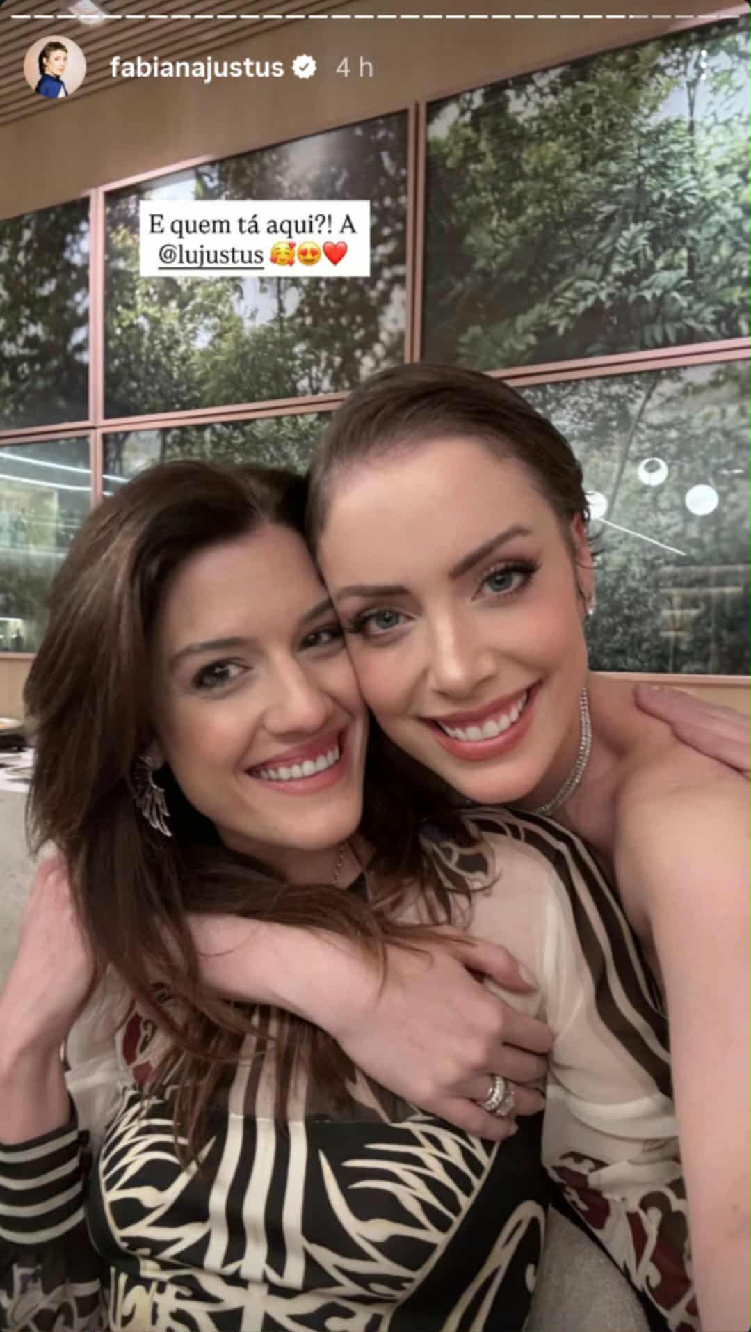 Fabiana Justus e Luiza Justus