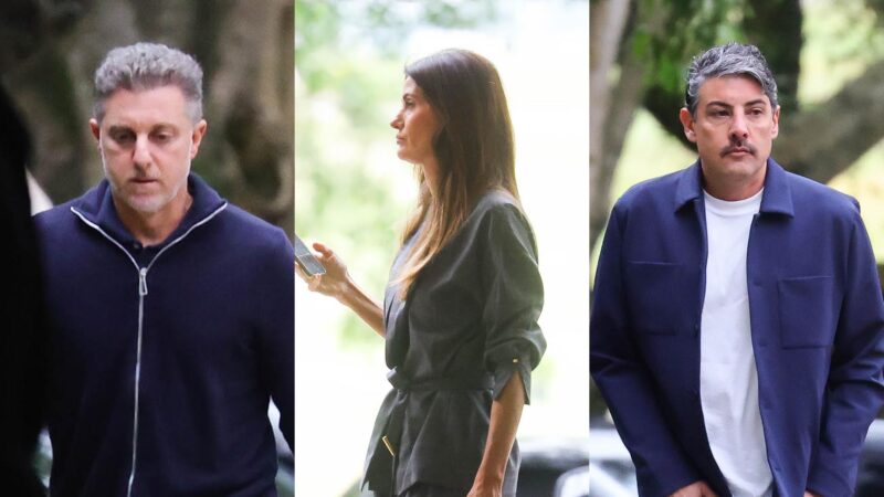Luciano Huck, Isabella Fiorentino e Bruno De Luca - Foto: Brazil News
