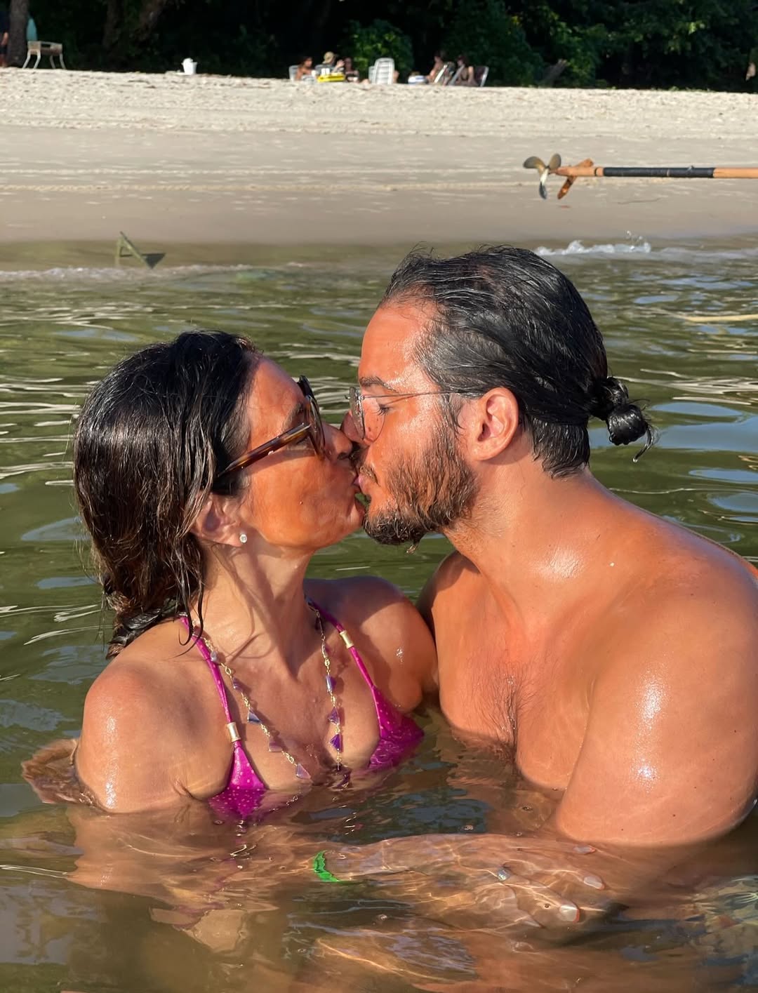 Fátima Bernardes e Túlio Gadelha - Foto: Reprodução / Instagram