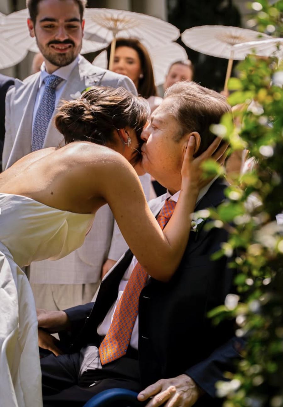 Faustão no casamento da filha, Lara - Foto: Reprodução / Instagram