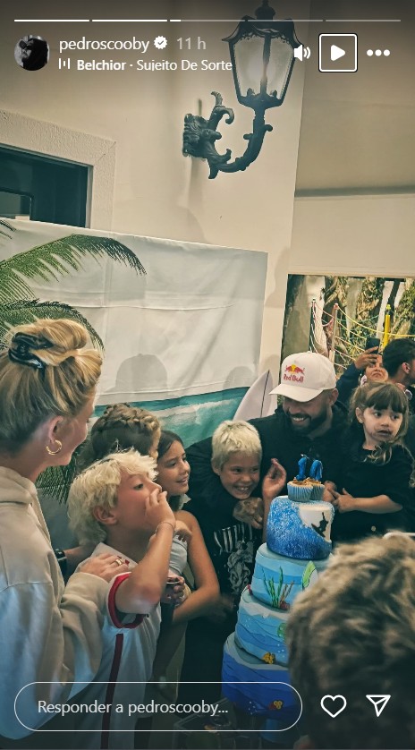 Filhos g&ecirc;meos de Pedro Scooby completam 10 anos - Foto: Reprodu&ccedil;&atilde;o / Instagram
