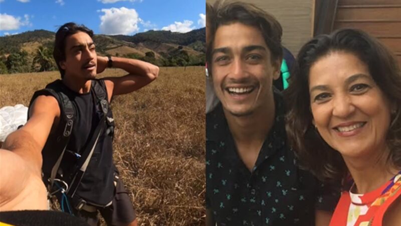 Mãe de Gabriel Farrel lamenta a morte do filho em rede social — Foto: Reprodução/Instagram