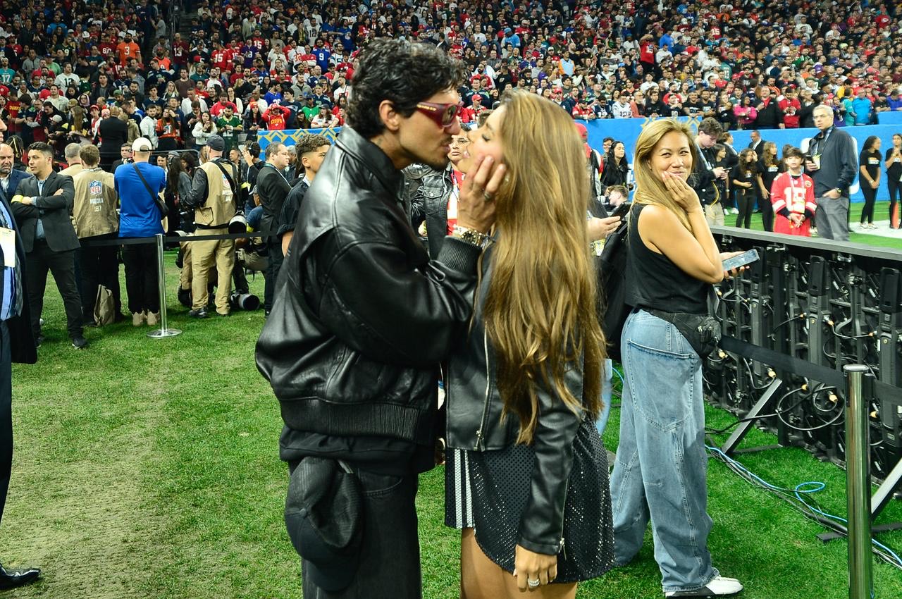 Gabriel Medina e Isabella Arantes na Arena Corinthians em SP - Fotos : Eduardo Martins / Brazil News