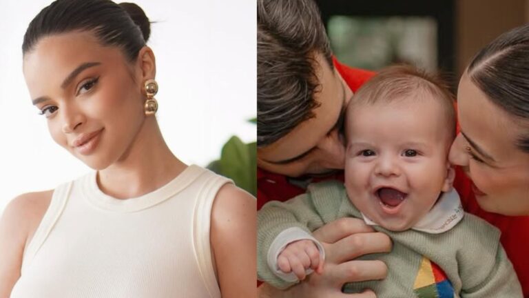 Filho de Gabriella Mustafá esbanja fofura em comemoração do mesversário