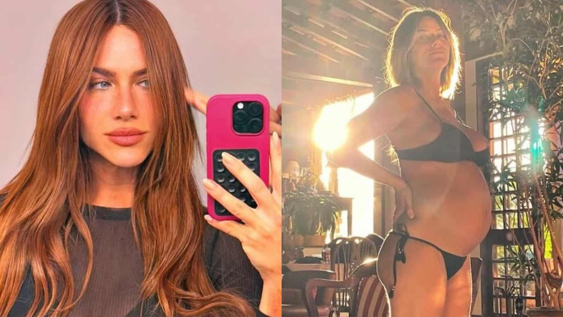 Giovanna Ewbank choca ao surgir grávida em fotos: ‘O susto’