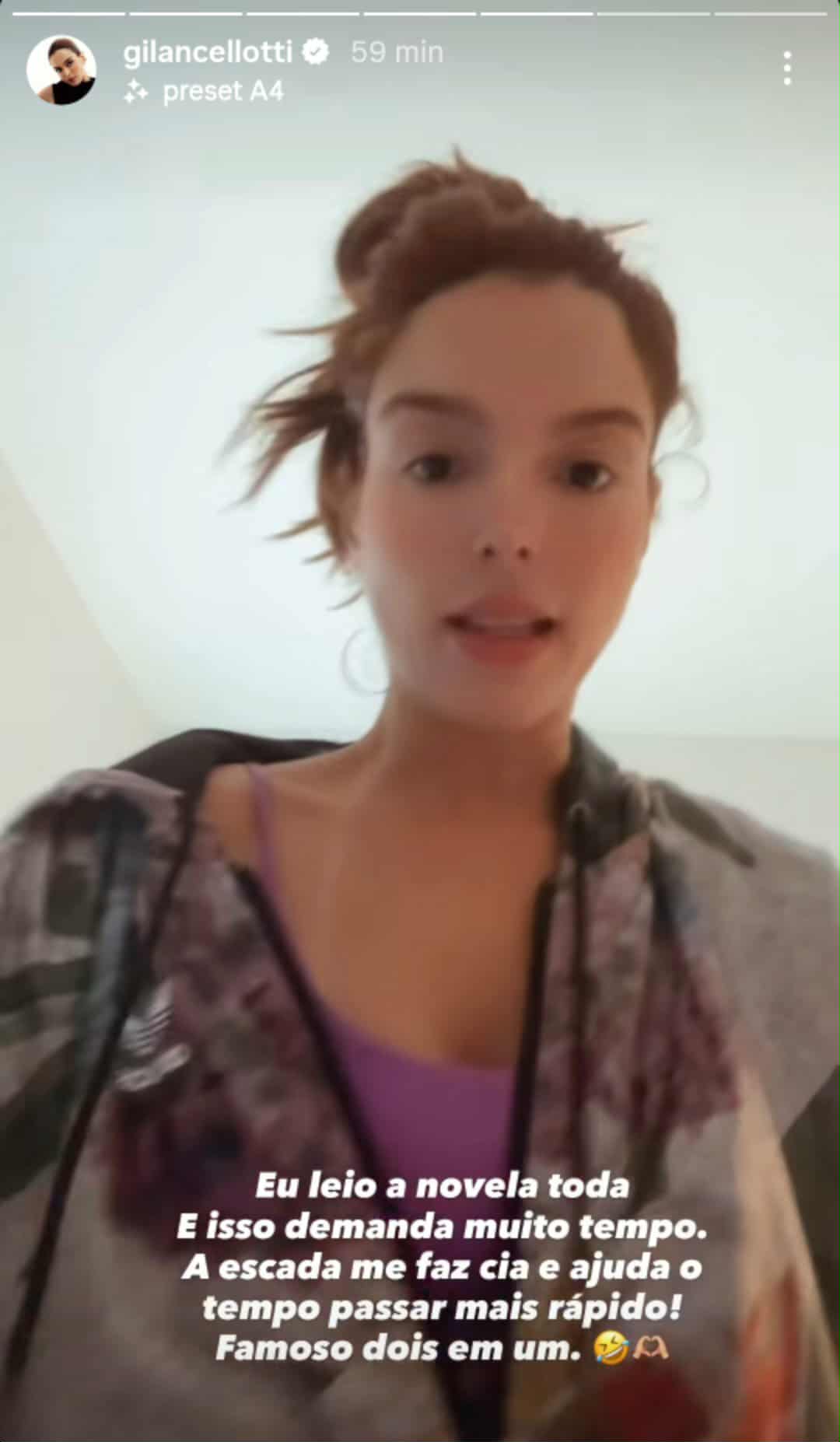 Giovanna Lancellotti revela t&aacute;tica para decorar textos de 'Dona de Mim' - Foto: Reprodu&ccedil;&atilde;o/Instagram