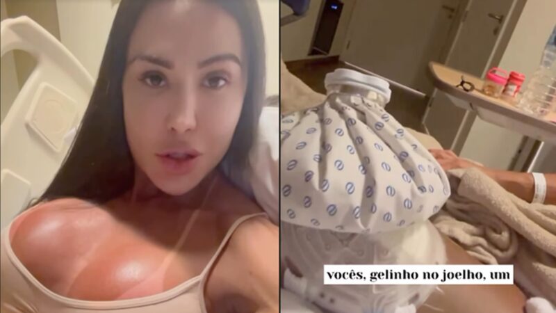 No hospital, Gracyanne Barbosa revela real estado de saúde após acidente