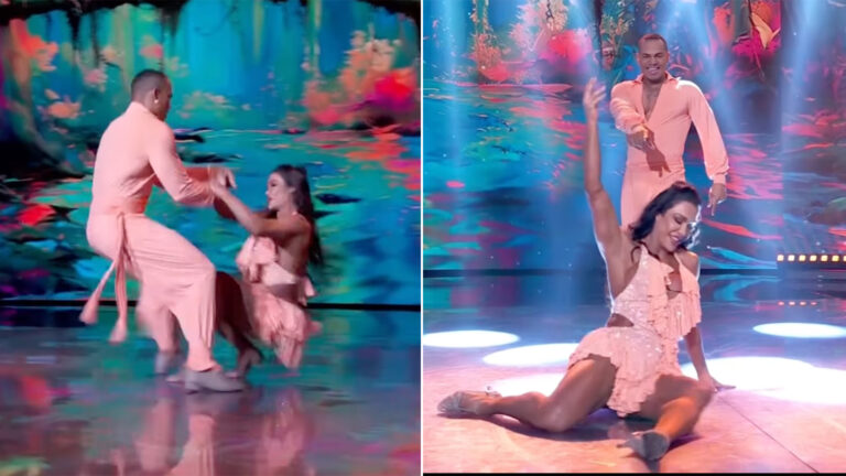 Vídeo revela o momento exato em que Gracyanne Barbosa machucou o joelho na TV
