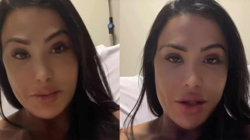 Gracyanne Barbosa desabafa no hospital