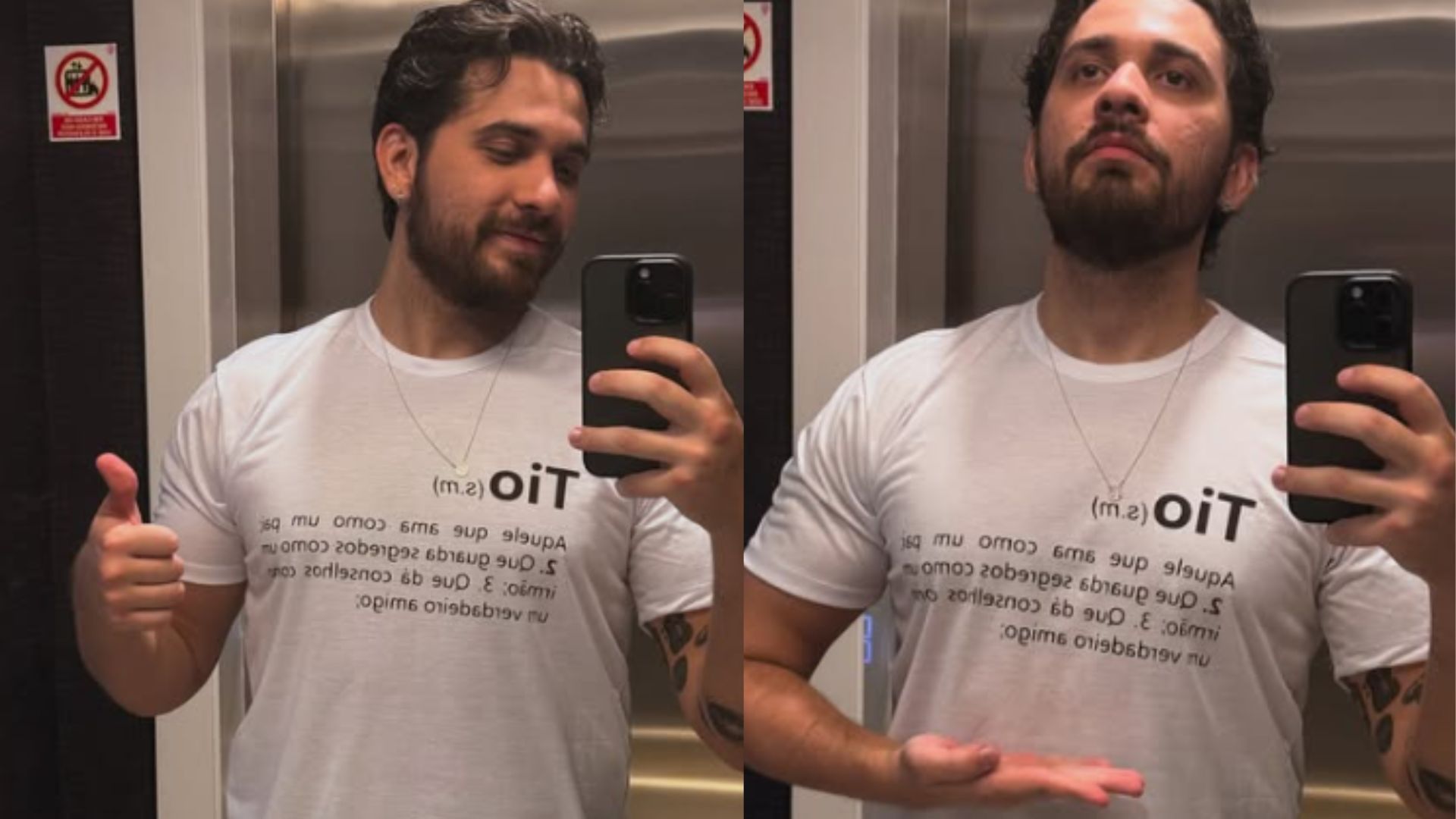 Gustavo Mioto revela que será tio pela primeira vez