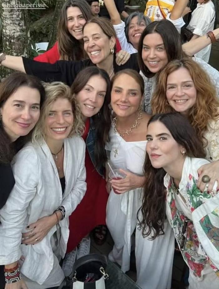 Famosos em comemoração de Heloísa Périssé - Foto: Reprodução/Instagram