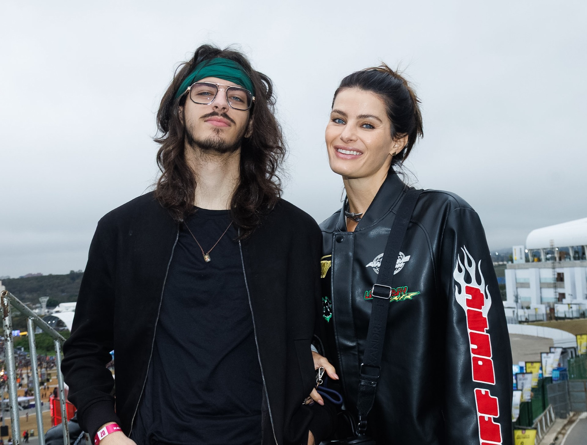 Isabeli Fontana e o filho, Lucas Fontana - Foto: Webert Belicio / Agnews