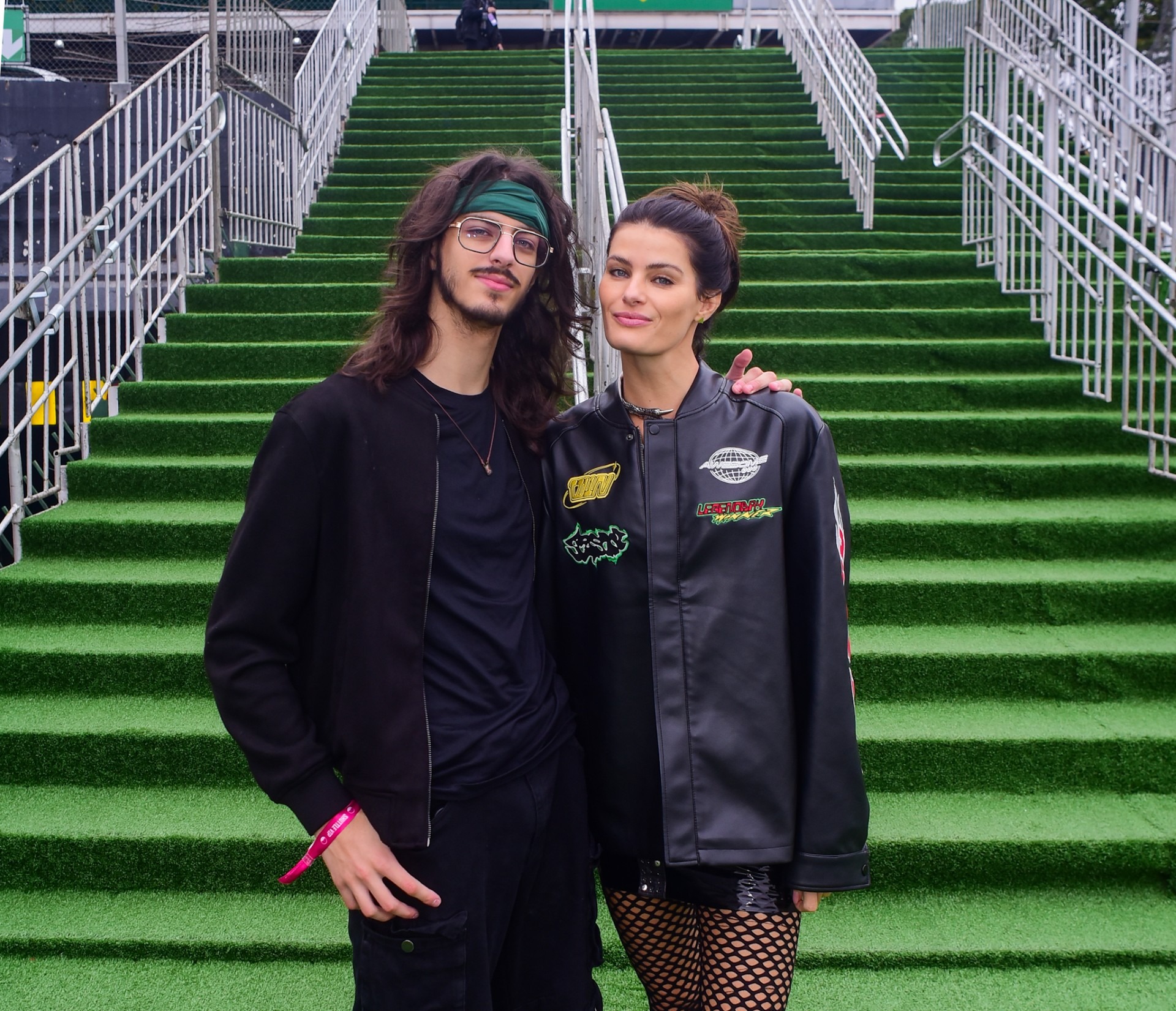 Isabeli Fontana e o filho, Lucas Fontana - Foto: Webert Belicio / Agnews