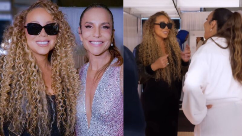 Ivete Sangalo e Mariah Carey - Foto: Reprodução/Instagram