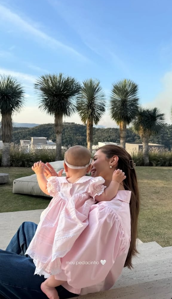 Jade Magalhães com a filha - Foto: Instagram