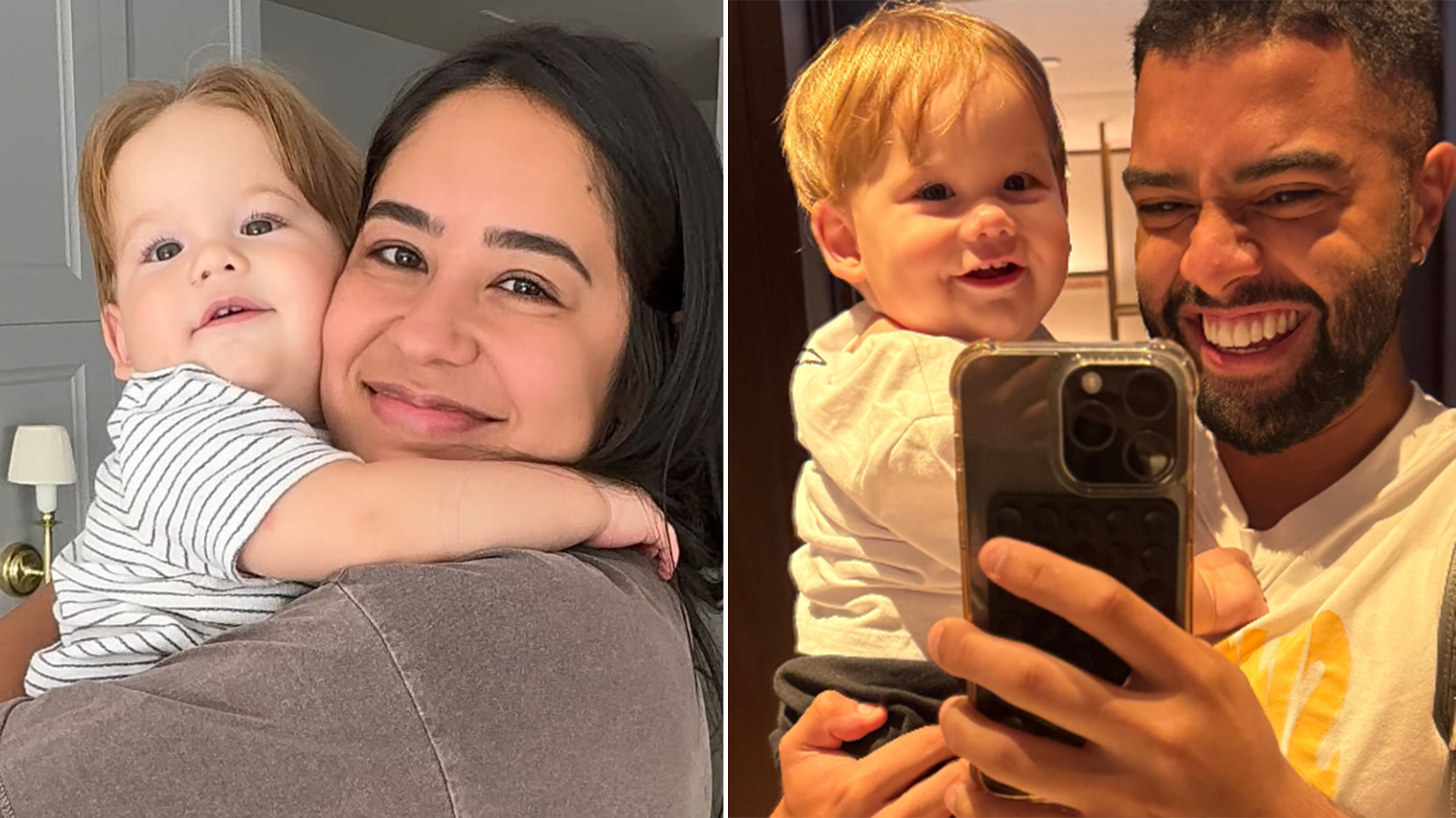 Padrinhos de José Leonardo encantam com recados no 1º aniversário do bebê