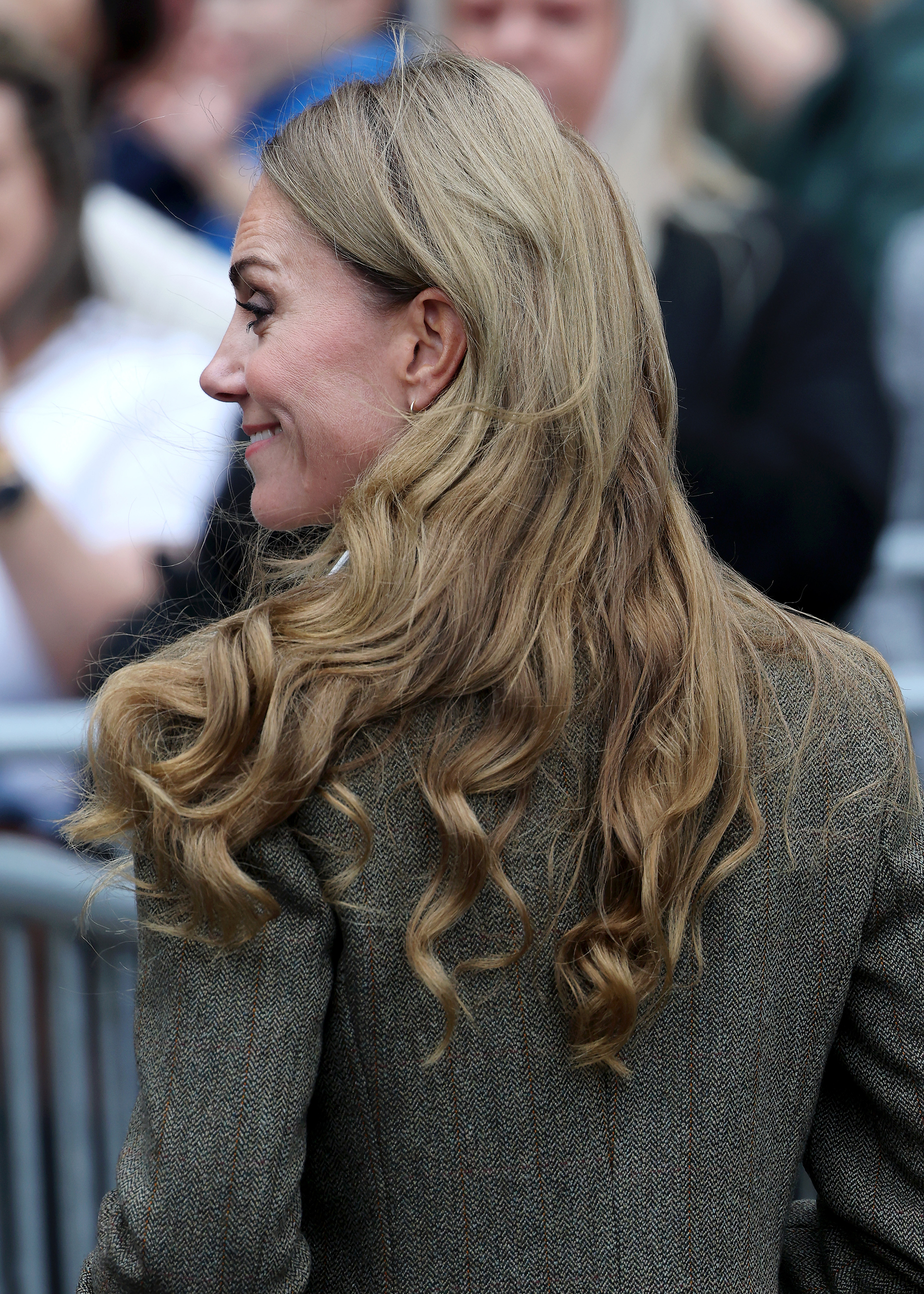 Kate Middleton aparece com o cabelo loiro - Foto: Getty Images