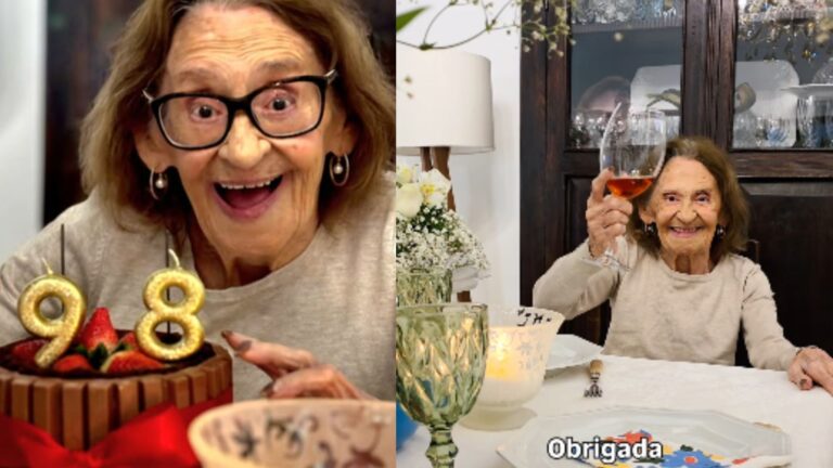 Laura Cardoso celebra aniversário de 98 anos