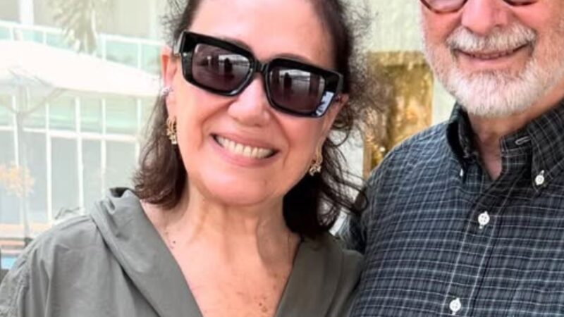 Lilia Cabral celebra aniversário do marido com foto rara do casal: ‘Sempre’