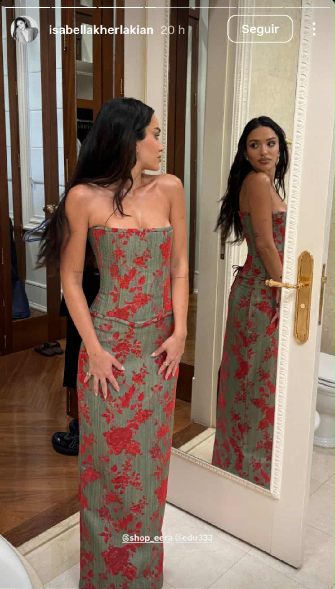 Look da namorada de João Silva