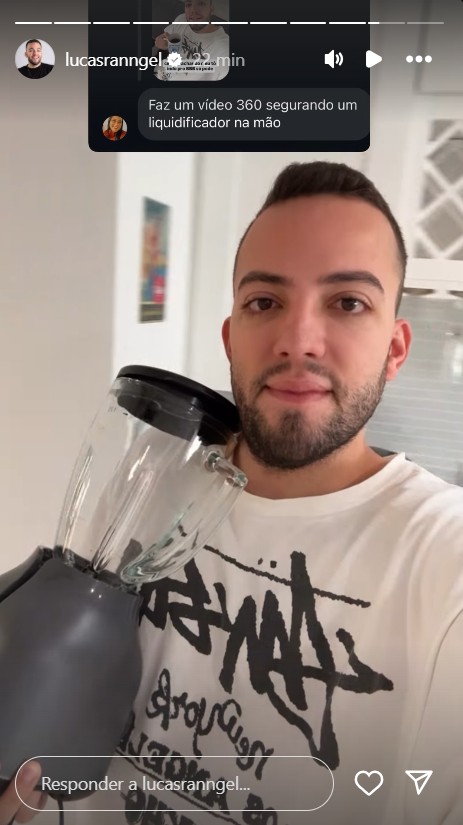 Lucas Rangel prova que a filha não nasceu - Reprodução/Instagram @lucasranngel
