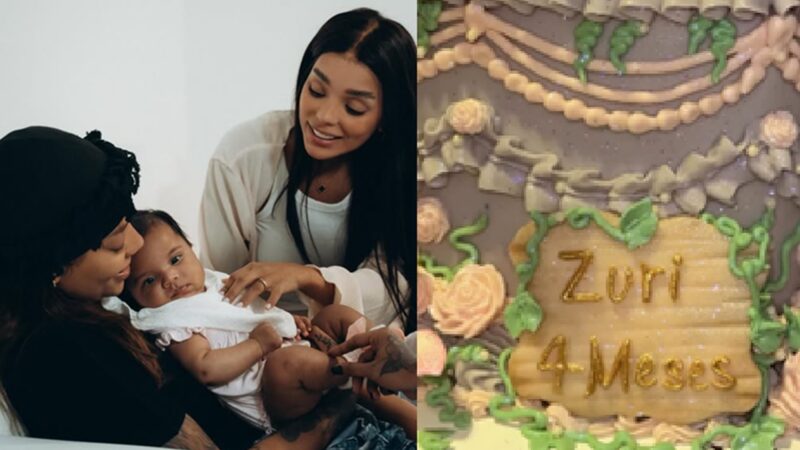 Brunna Gonçalves celebram quarto mêsversário de Zuri - Foto: Instagram @brunnagoncalves e @ludmilla