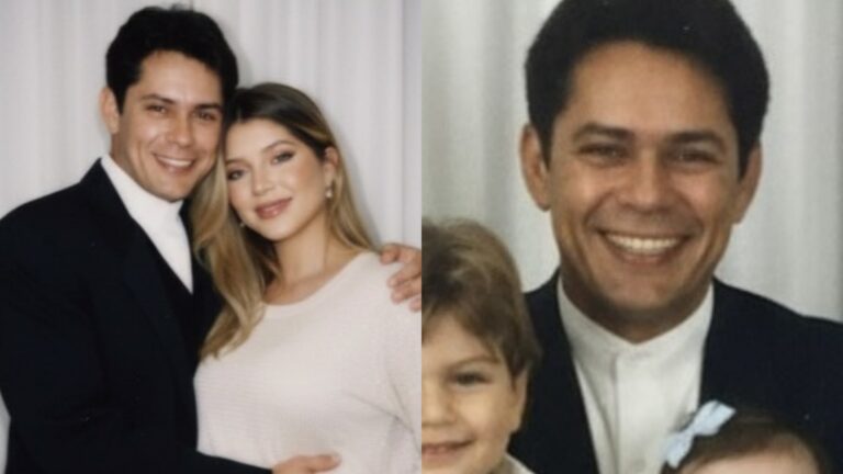 Lyandra Costa comove web com imagem por IA de Leandro com os netos
