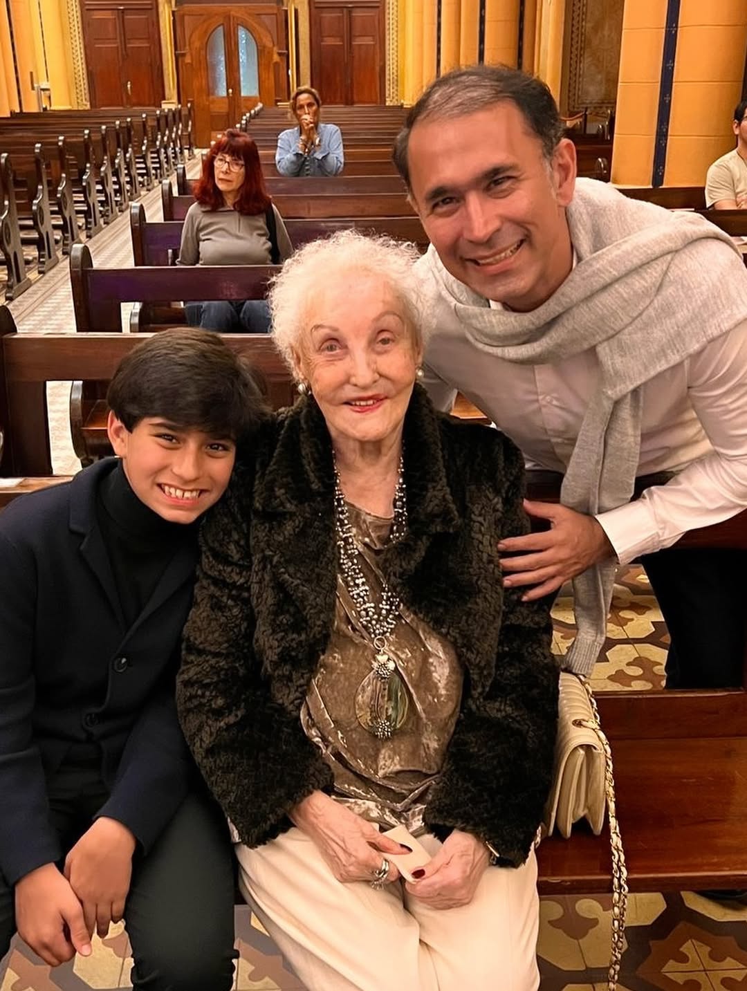 Atriz Monah Delacy &eacute; m&atilde;e de Christiane Torloni - Foto: Reprodu&ccedil;&atilde;o / Instagram