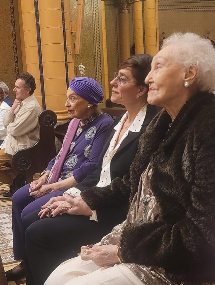 Christiane Torloni com a m&atilde;e, Monah Delacy - Foto: Reprodu&ccedil;&atilde;o / Instagram