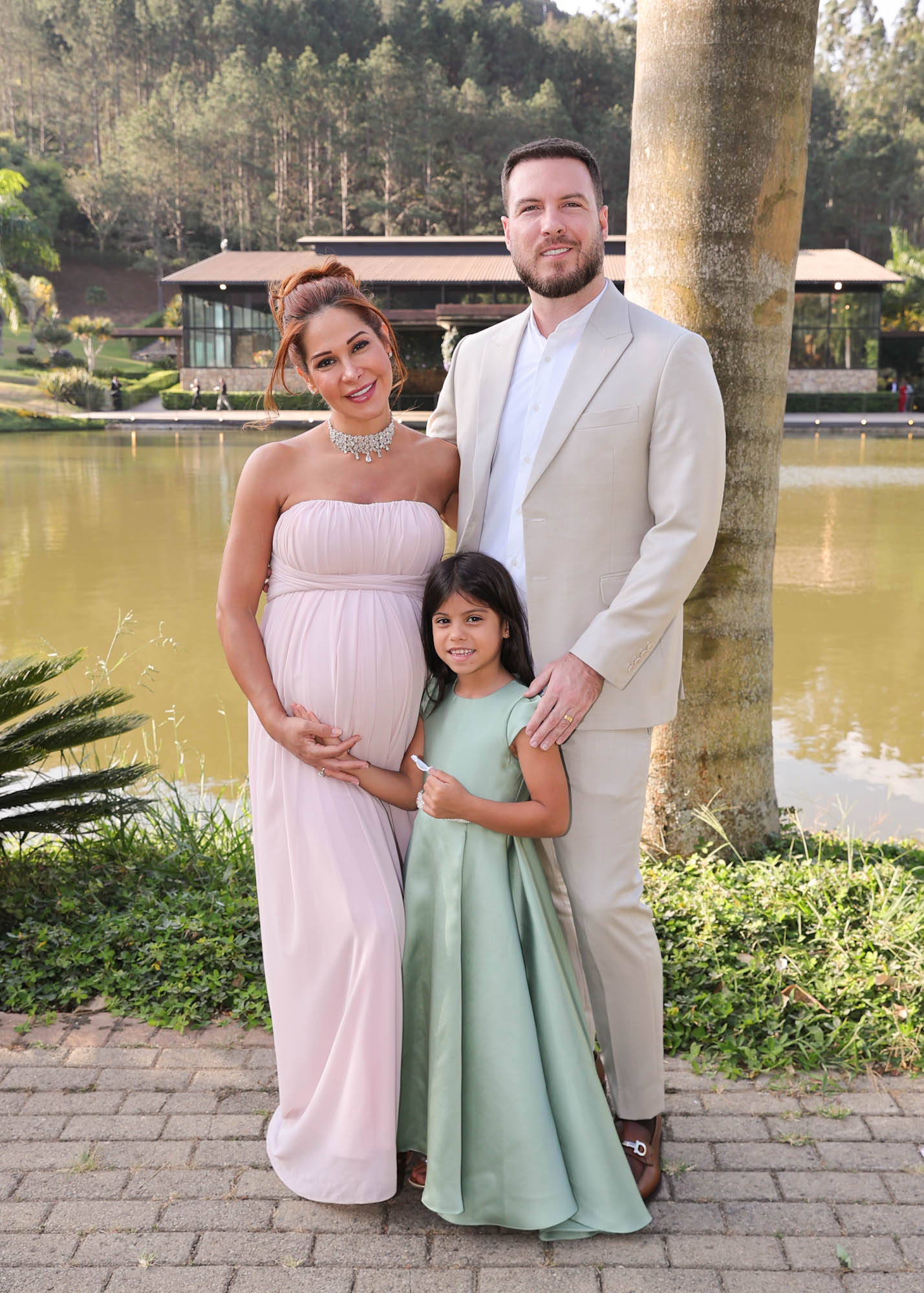 Maira Cardi, Sophia e Thiago Nigro - Fotos: Manuela Scarpa / Brazil News