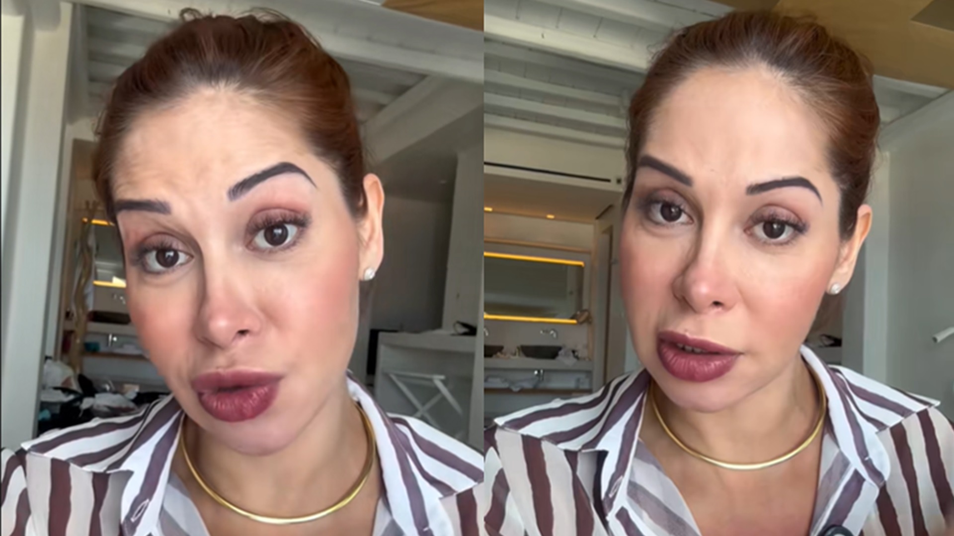 Maíra Cardi explica por que o nascimento da filha será antecipado: ‘Não posso’