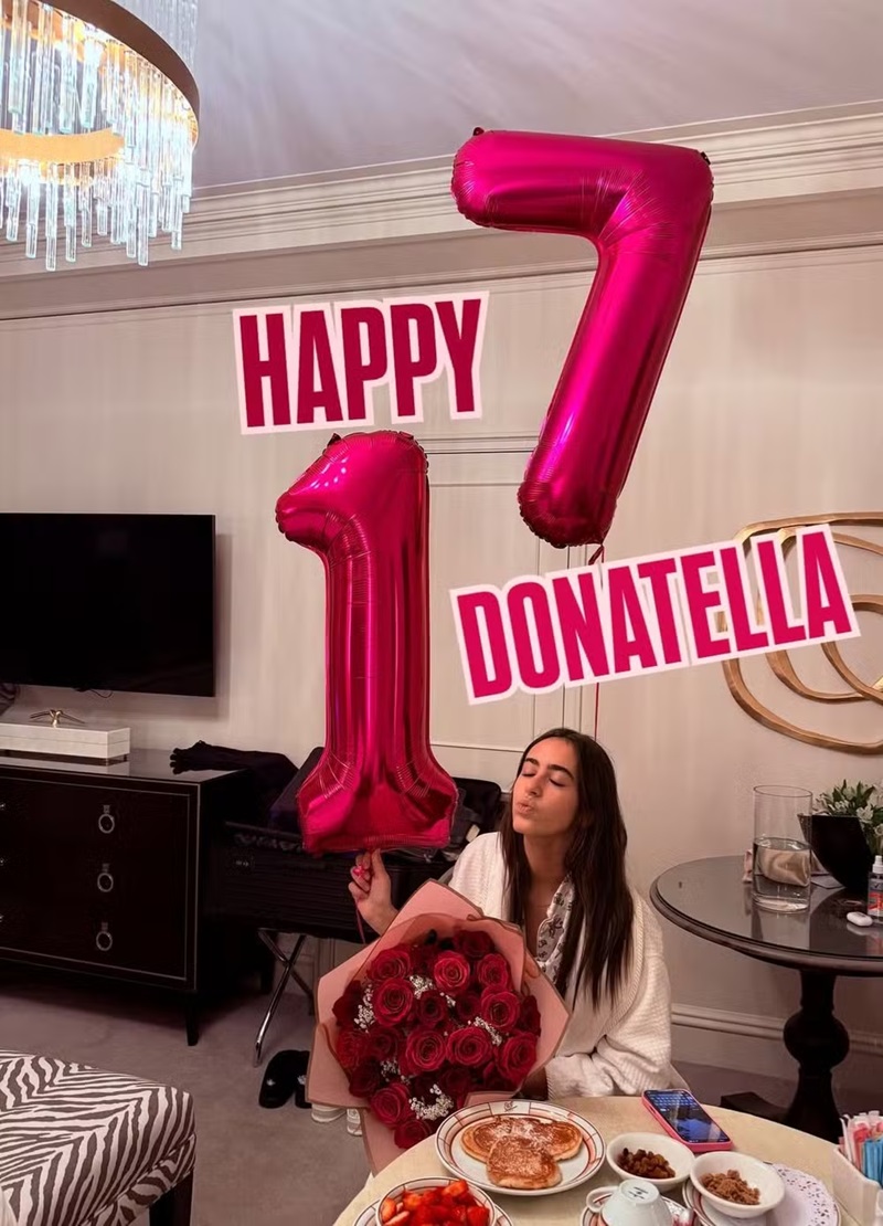 Donatella, filha de Marcos Mion, faz 17 anos — Foto: Reprodução/Instagram