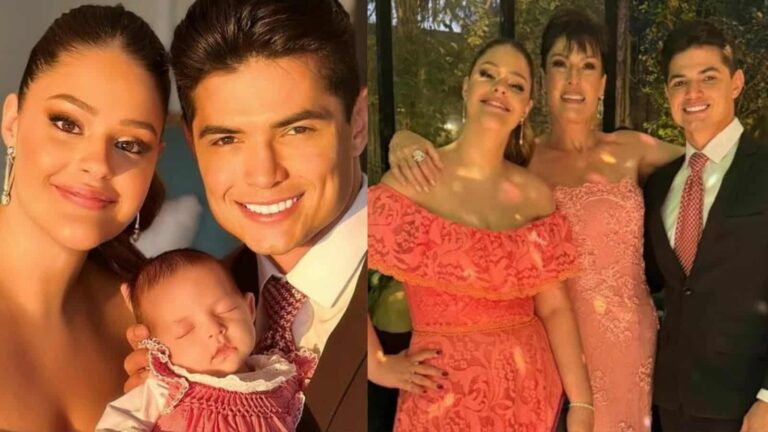 Maria Cavalcante mostra que marcou presença no casamento da filha de Faustão
