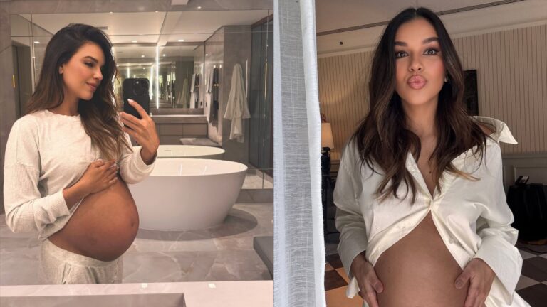 Mariana Rios reflete sobre momento da gestação: “Exausta”